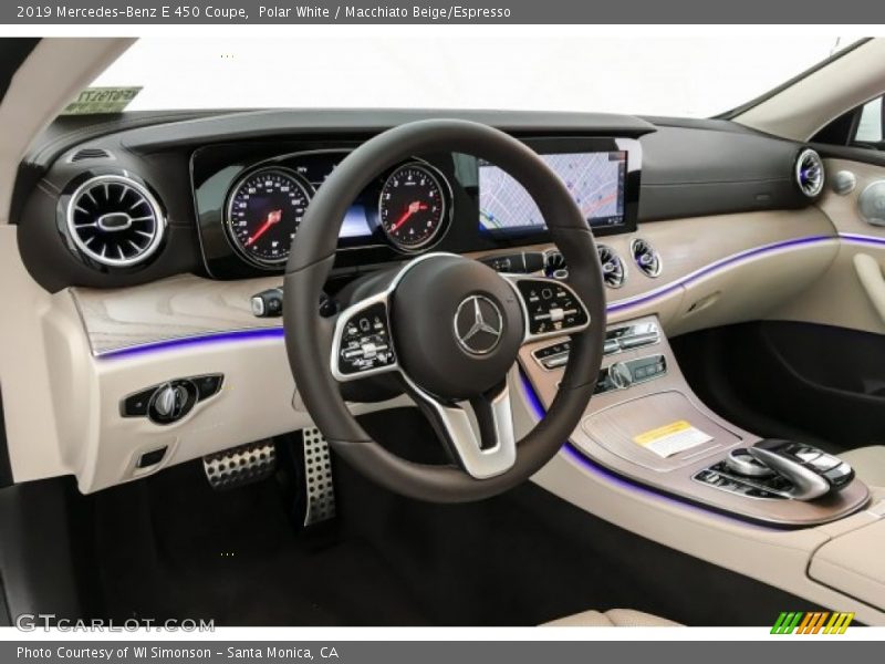 Dashboard of 2019 E 450 Coupe