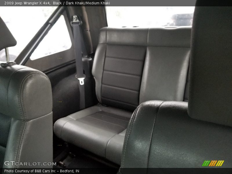 Black / Dark Khaki/Medium Khaki 2009 Jeep Wrangler X 4x4