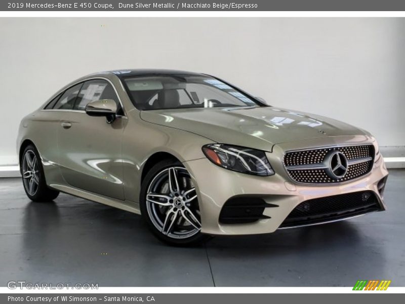 Front 3/4 View of 2019 E 450 Coupe