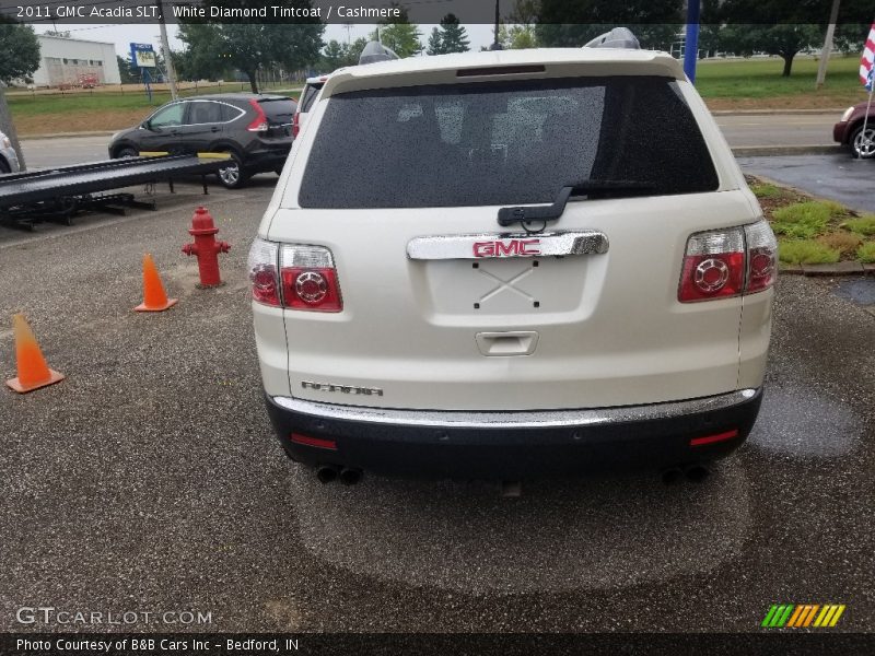 White Diamond Tintcoat / Cashmere 2011 GMC Acadia SLT