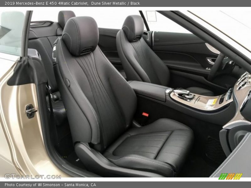  2019 E 450 4Matic Cabriolet Black Interior