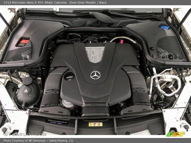  2019 E 450 4Matic Cabriolet Engine - 3.0 Liter Turbocharged DOHC 24-Valve VVT V6