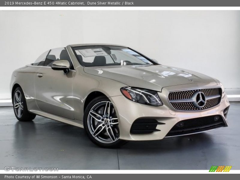 Front 3/4 View of 2019 E 450 4Matic Cabriolet