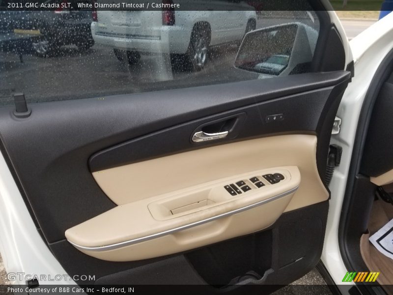 White Diamond Tintcoat / Cashmere 2011 GMC Acadia SLT