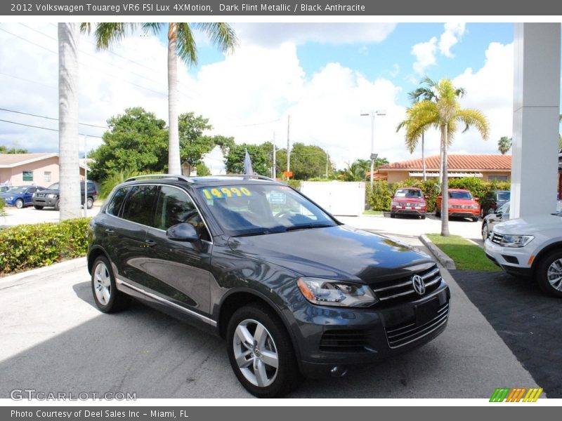 Dark Flint Metallic / Black Anthracite 2012 Volkswagen Touareg VR6 FSI Lux 4XMotion