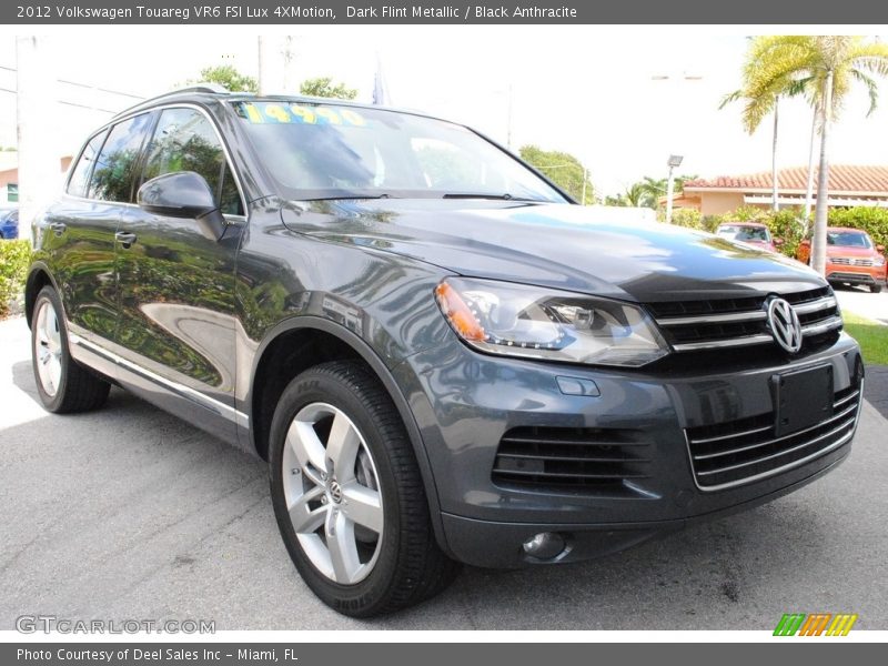 Dark Flint Metallic / Black Anthracite 2012 Volkswagen Touareg VR6 FSI Lux 4XMotion