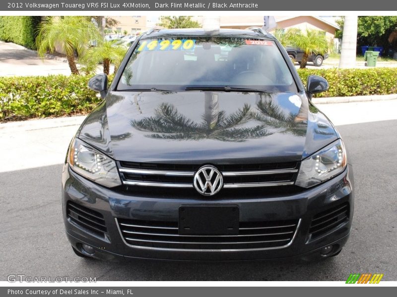 Dark Flint Metallic / Black Anthracite 2012 Volkswagen Touareg VR6 FSI Lux 4XMotion