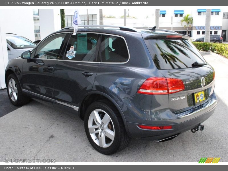 Dark Flint Metallic / Black Anthracite 2012 Volkswagen Touareg VR6 FSI Lux 4XMotion