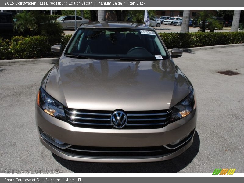 Titanium Beige / Titan Black 2015 Volkswagen Passat Wolfsburg Edition Sedan