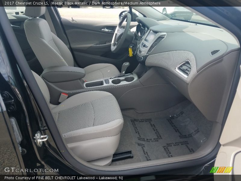 Mosaic Black Metallic / Dark Atmosphere/Medium Atmosphere 2017 Chevrolet Cruze LS