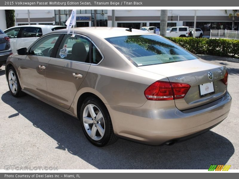Titanium Beige / Titan Black 2015 Volkswagen Passat Wolfsburg Edition Sedan
