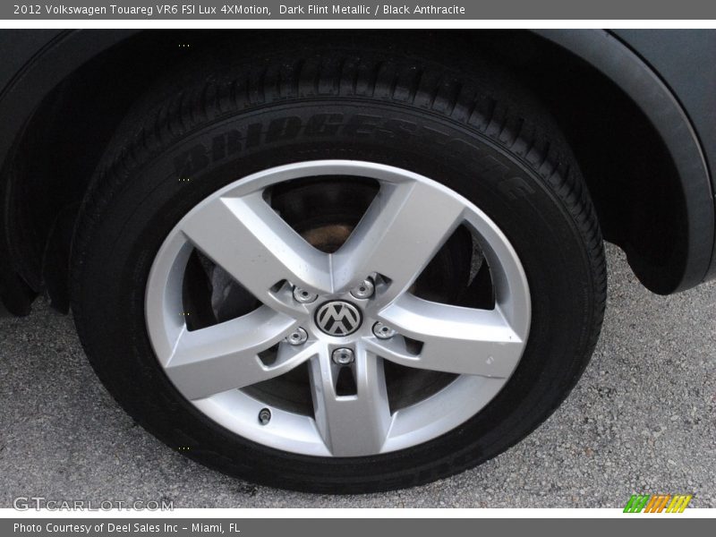 Dark Flint Metallic / Black Anthracite 2012 Volkswagen Touareg VR6 FSI Lux 4XMotion