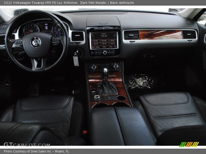 Dark Flint Metallic / Black Anthracite 2012 Volkswagen Touareg VR6 FSI Lux 4XMotion