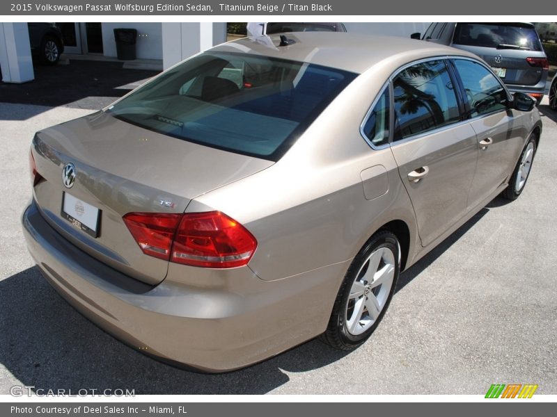 Titanium Beige / Titan Black 2015 Volkswagen Passat Wolfsburg Edition Sedan