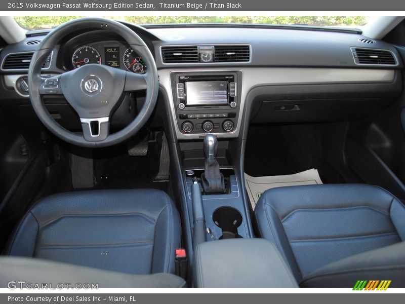 Titanium Beige / Titan Black 2015 Volkswagen Passat Wolfsburg Edition Sedan