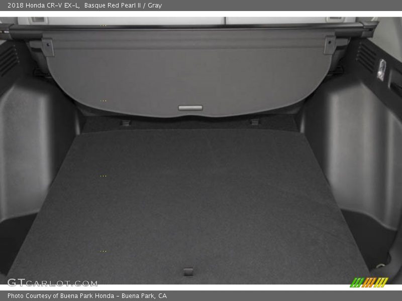 Basque Red Pearl II / Gray 2018 Honda CR-V EX-L