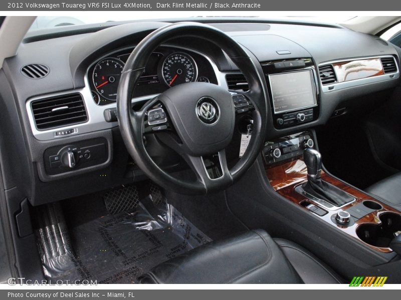 Dark Flint Metallic / Black Anthracite 2012 Volkswagen Touareg VR6 FSI Lux 4XMotion