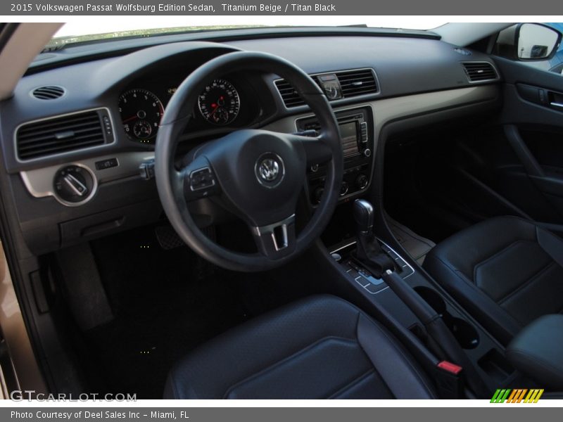 Titanium Beige / Titan Black 2015 Volkswagen Passat Wolfsburg Edition Sedan