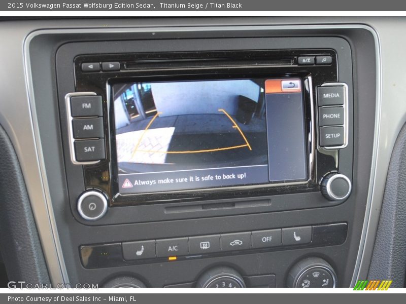Titanium Beige / Titan Black 2015 Volkswagen Passat Wolfsburg Edition Sedan