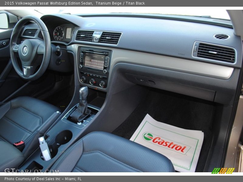 Titanium Beige / Titan Black 2015 Volkswagen Passat Wolfsburg Edition Sedan