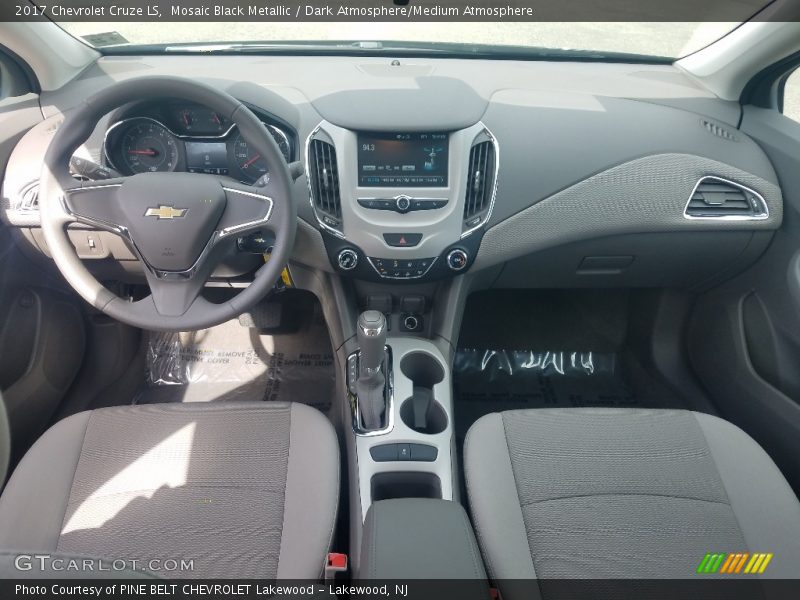 Mosaic Black Metallic / Dark Atmosphere/Medium Atmosphere 2017 Chevrolet Cruze LS