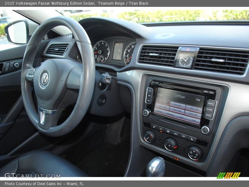 Titanium Beige / Titan Black 2015 Volkswagen Passat Wolfsburg Edition Sedan