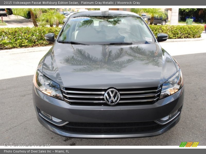 Platinum Gray Metallic / Moonrock Gray 2015 Volkswagen Passat Wolfsburg Edition Sedan