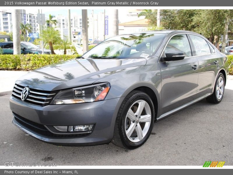 Platinum Gray Metallic / Moonrock Gray 2015 Volkswagen Passat Wolfsburg Edition Sedan