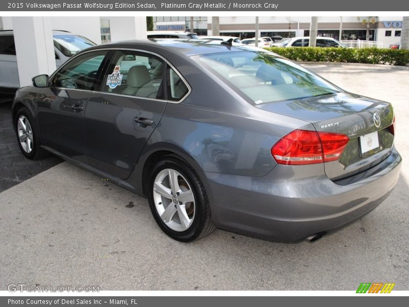 Platinum Gray Metallic / Moonrock Gray 2015 Volkswagen Passat Wolfsburg Edition Sedan