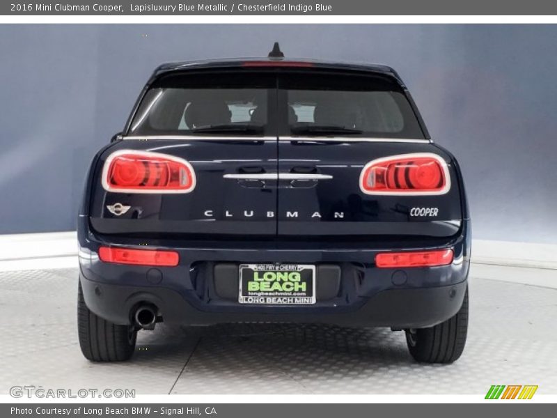 Lapisluxury Blue Metallic / Chesterfield Indigo Blue 2016 Mini Clubman Cooper