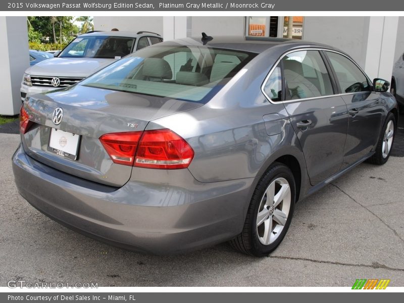 Platinum Gray Metallic / Moonrock Gray 2015 Volkswagen Passat Wolfsburg Edition Sedan