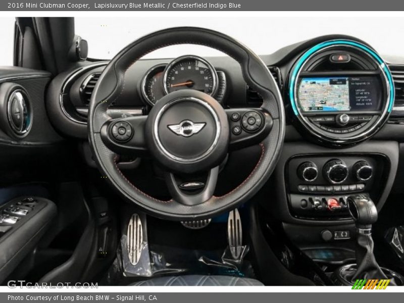 Lapisluxury Blue Metallic / Chesterfield Indigo Blue 2016 Mini Clubman Cooper
