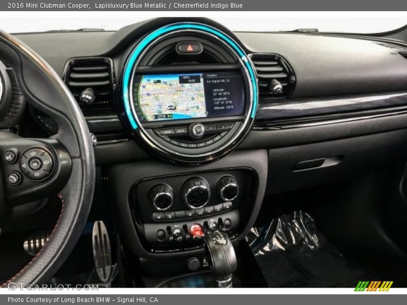 Lapisluxury Blue Metallic / Chesterfield Indigo Blue 2016 Mini Clubman Cooper
