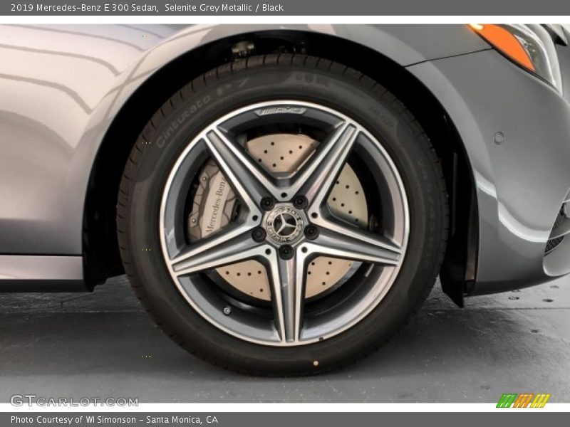 Selenite Grey Metallic / Black 2019 Mercedes-Benz E 300 Sedan