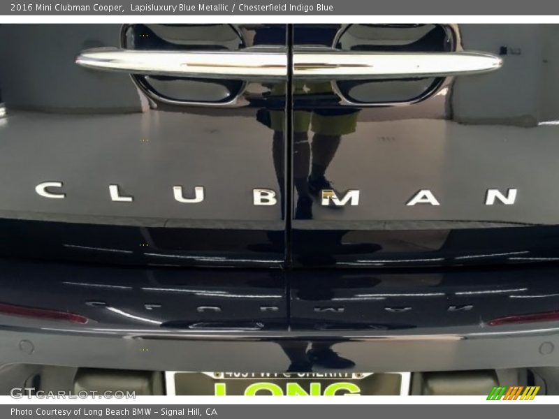 Lapisluxury Blue Metallic / Chesterfield Indigo Blue 2016 Mini Clubman Cooper