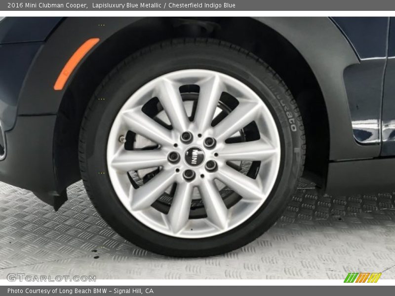 Lapisluxury Blue Metallic / Chesterfield Indigo Blue 2016 Mini Clubman Cooper