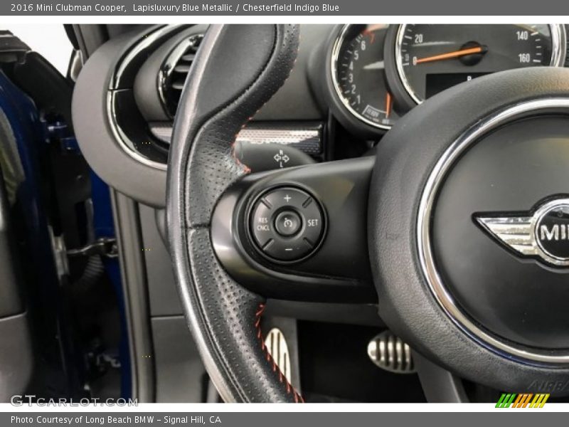 Lapisluxury Blue Metallic / Chesterfield Indigo Blue 2016 Mini Clubman Cooper
