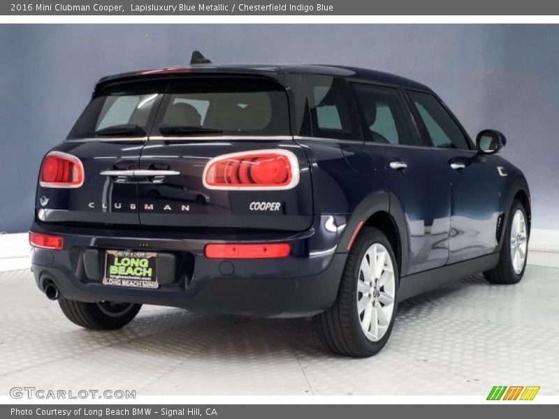 Lapisluxury Blue Metallic / Chesterfield Indigo Blue 2016 Mini Clubman Cooper