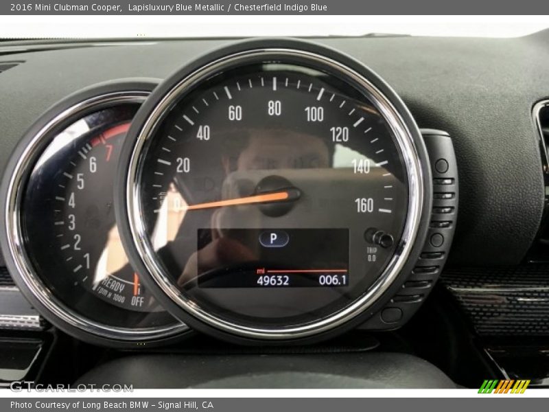 Lapisluxury Blue Metallic / Chesterfield Indigo Blue 2016 Mini Clubman Cooper