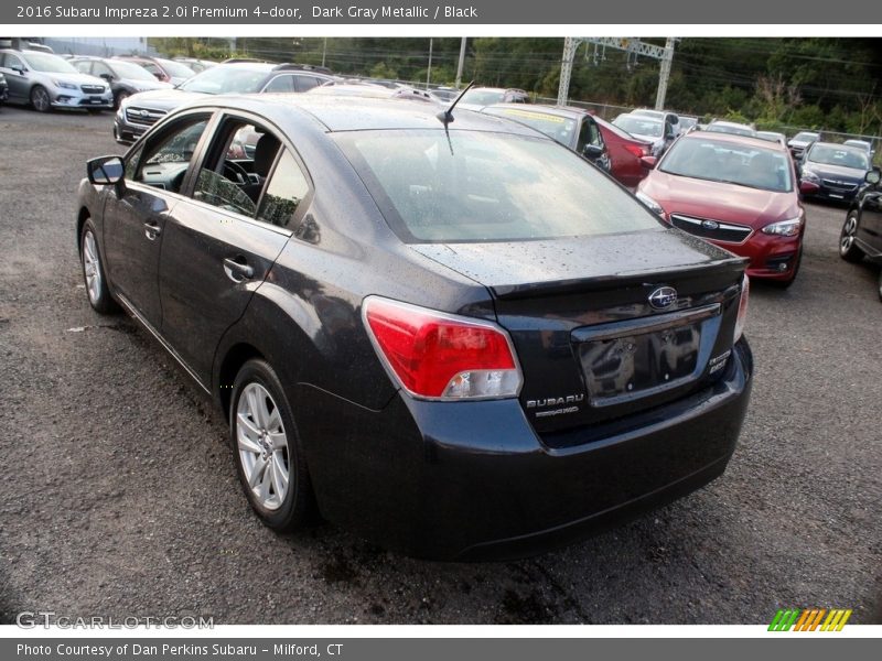 Dark Gray Metallic / Black 2016 Subaru Impreza 2.0i Premium 4-door