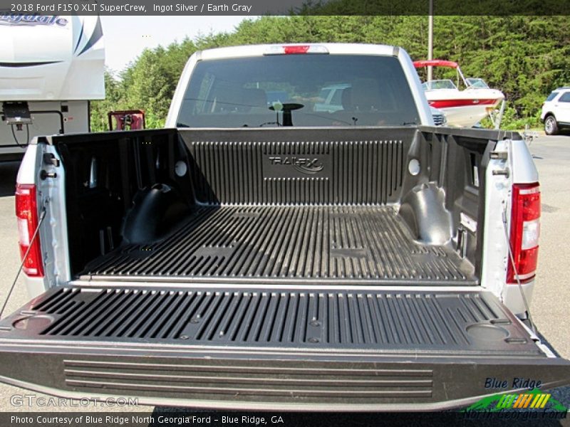 Ingot Silver / Earth Gray 2018 Ford F150 XLT SuperCrew