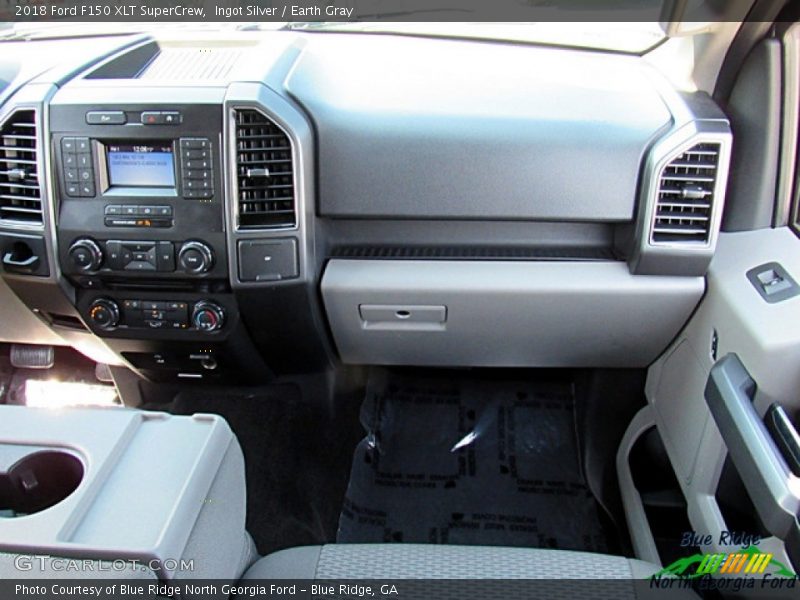 Ingot Silver / Earth Gray 2018 Ford F150 XLT SuperCrew