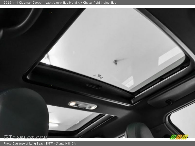 Lapisluxury Blue Metallic / Chesterfield Indigo Blue 2016 Mini Clubman Cooper