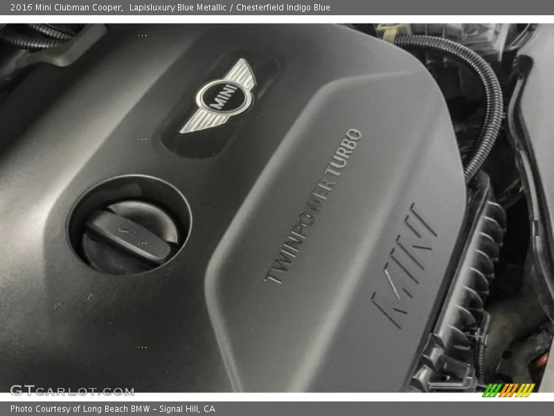 Lapisluxury Blue Metallic / Chesterfield Indigo Blue 2016 Mini Clubman Cooper