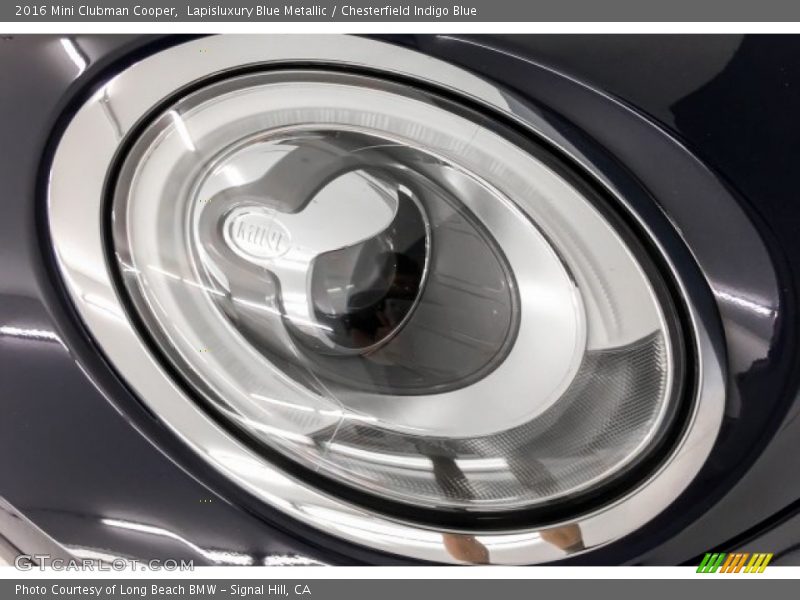 Lapisluxury Blue Metallic / Chesterfield Indigo Blue 2016 Mini Clubman Cooper