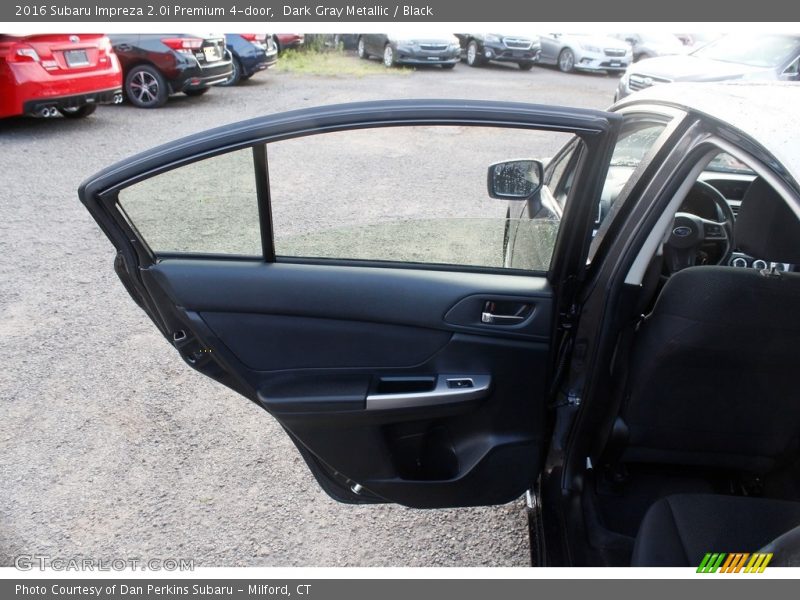 Dark Gray Metallic / Black 2016 Subaru Impreza 2.0i Premium 4-door