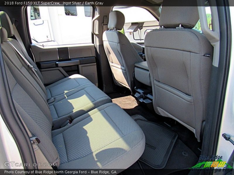 Ingot Silver / Earth Gray 2018 Ford F150 XLT SuperCrew
