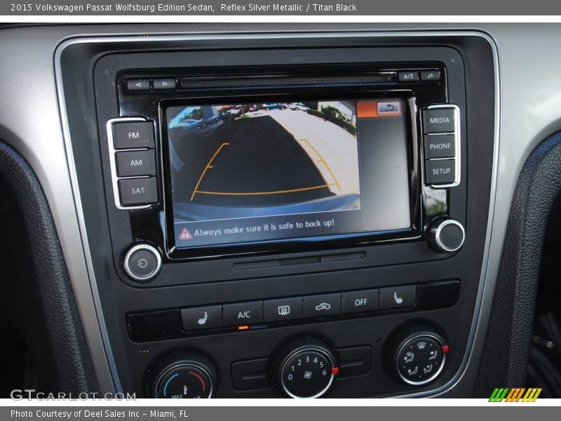 Reflex Silver Metallic / Titan Black 2015 Volkswagen Passat Wolfsburg Edition Sedan