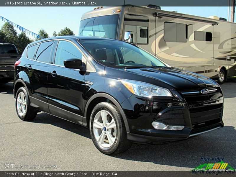 Shadow Black / Charcoal Black 2016 Ford Escape SE