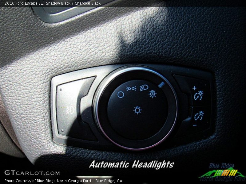 Shadow Black / Charcoal Black 2016 Ford Escape SE